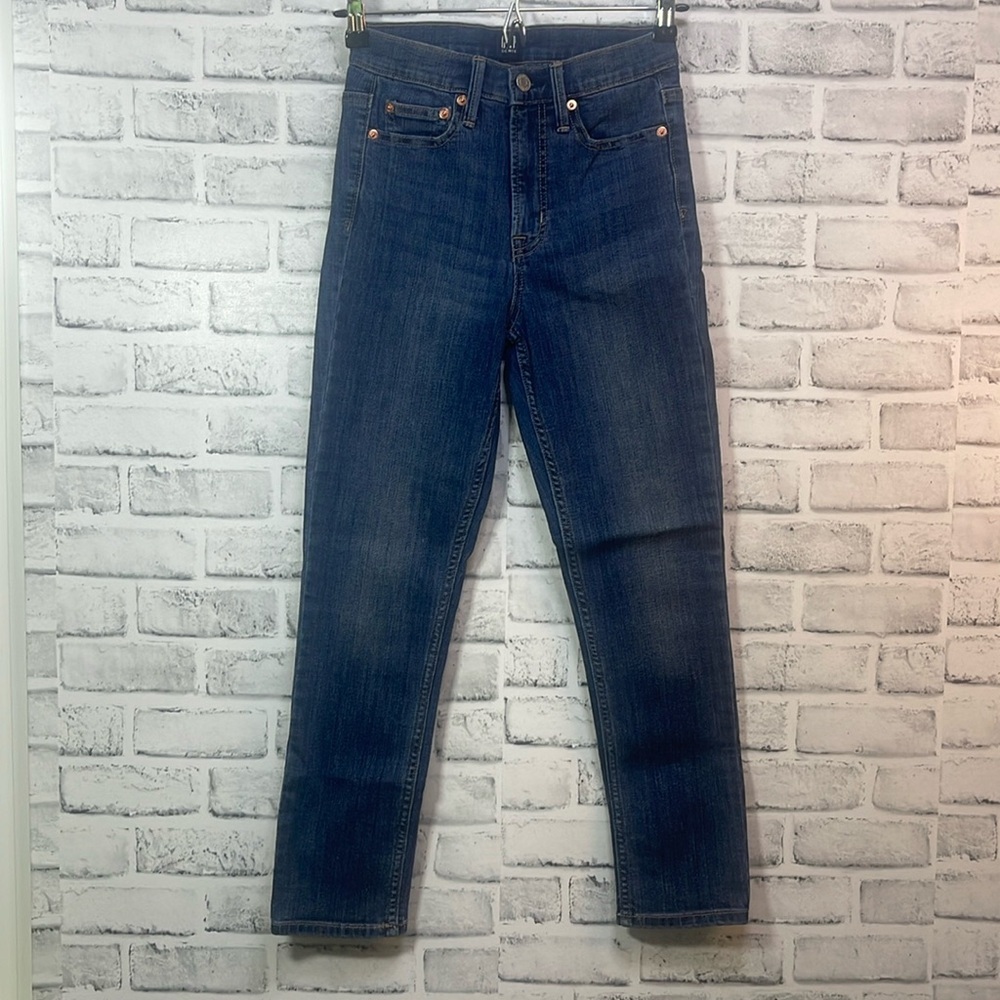 Gap True Skinny High Waisted Jeans 24